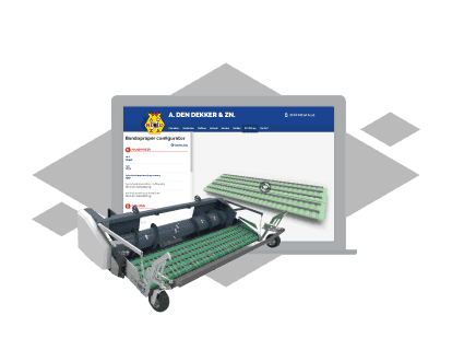 **3D configurator** voor bandopraper