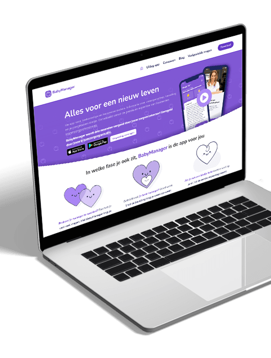 Nieuwe website voor uitleg en promotie app