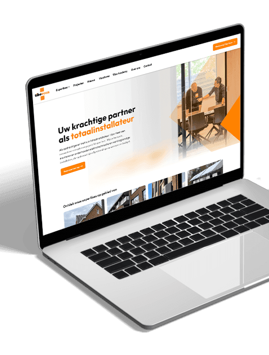 Volledig nieuwe WordPress website