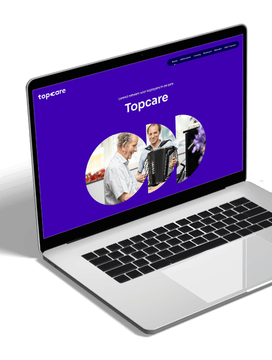 Nieuw website template vanuit nieuwe identiteit