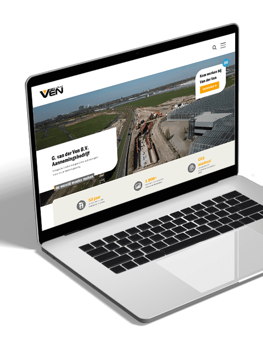 Nieuwe website bij vernieuwde identiteit